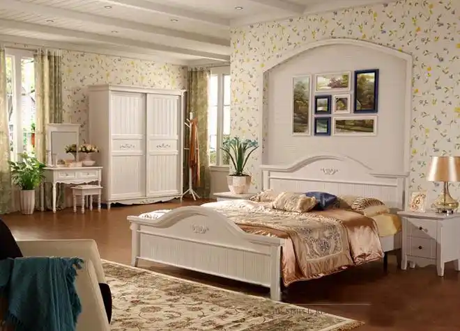 韩式田园风格衣柜设计图 少女情怀尽显