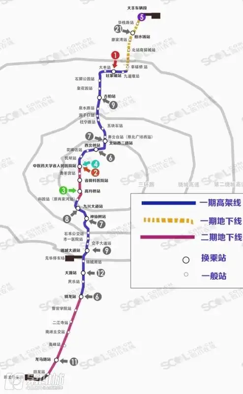【纯干货 】成都地5号线具体线路大曝光,生活又便捷多了啊!