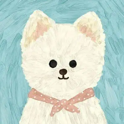 水彩简约手绘动物头像_可爱图片_我要个性网