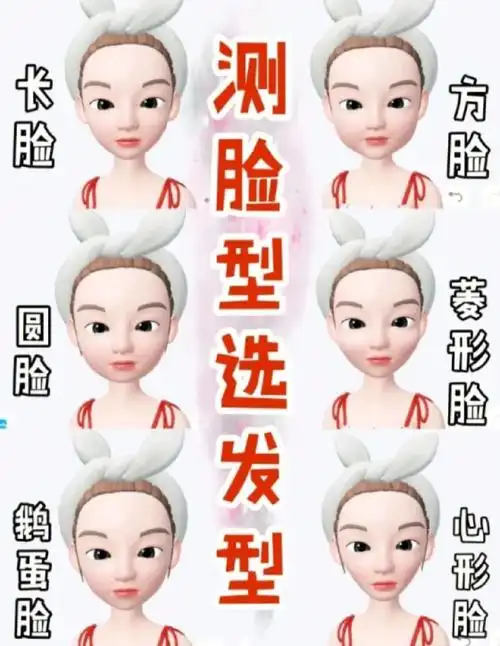 测脸型选发型小红书怎么测脸型根据脸型选发