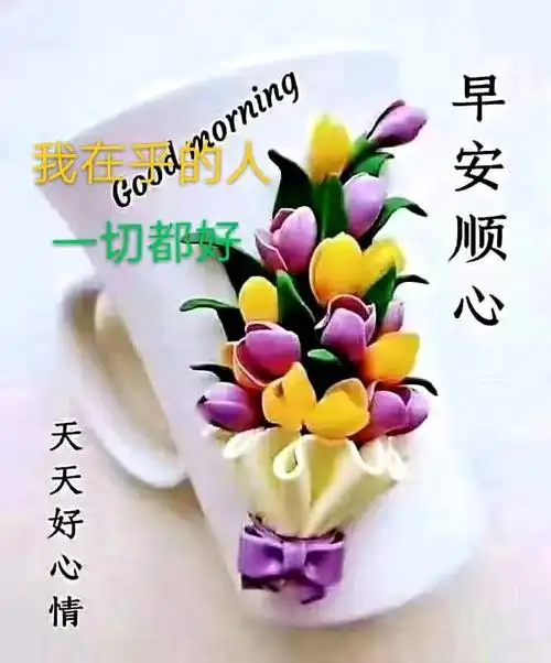 早上好!愿所有朋友开心快乐每一天!(二)