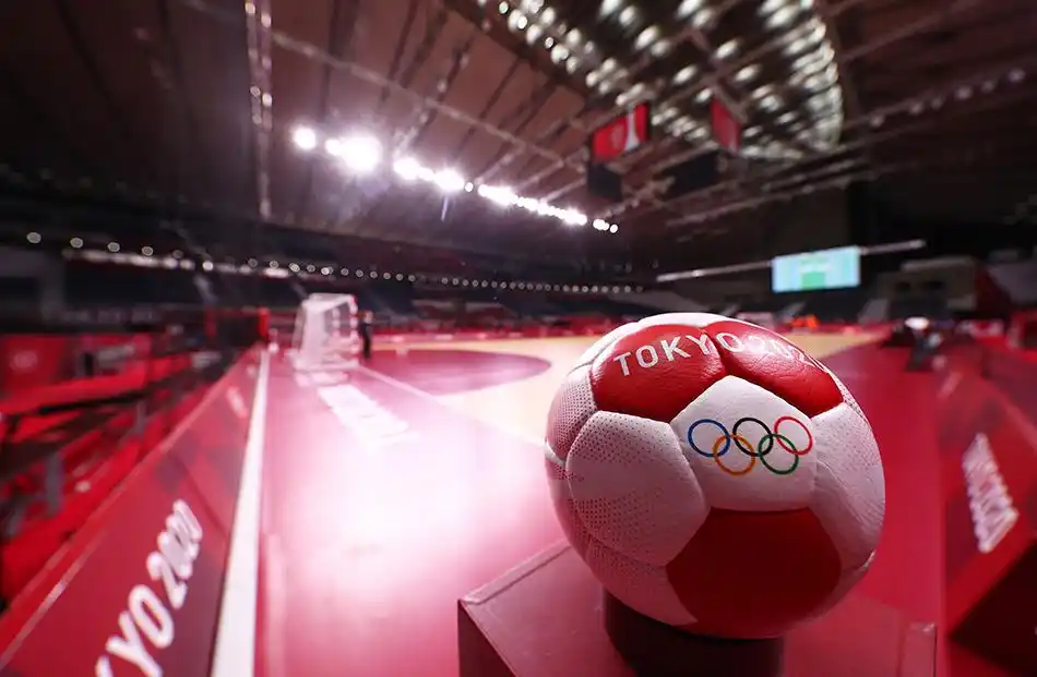 2021年7月22日,日本东京,2020东京奥运会7月22日,手球场馆国立代代木