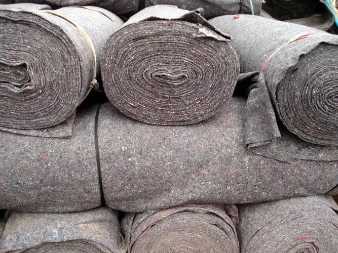 土工布 羊毛毡 防寒毡 温室大棚保温毡 管道保温毡