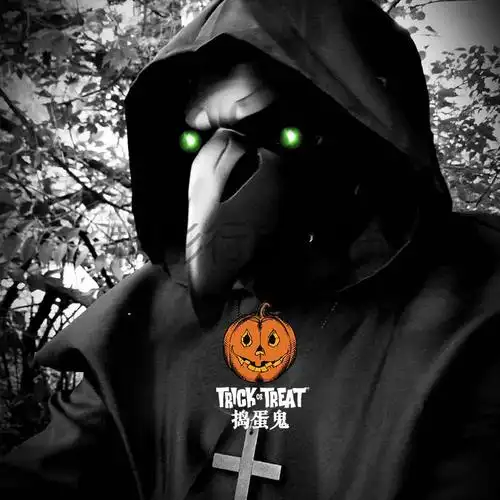 土匪面具 瘟疫医生cos服scp049鸟嘴乌鸦面具恐怖黑死病万圣服饰服装