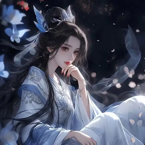 唯美古风女生闺蜜头像