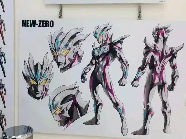 新生代奥特曼设计图公开:极恶贝利亚最为霸气,无限赛罗头镖精致