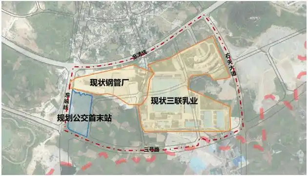 总用地5543公顷清镇市百花生态新城一单元地块规划调整