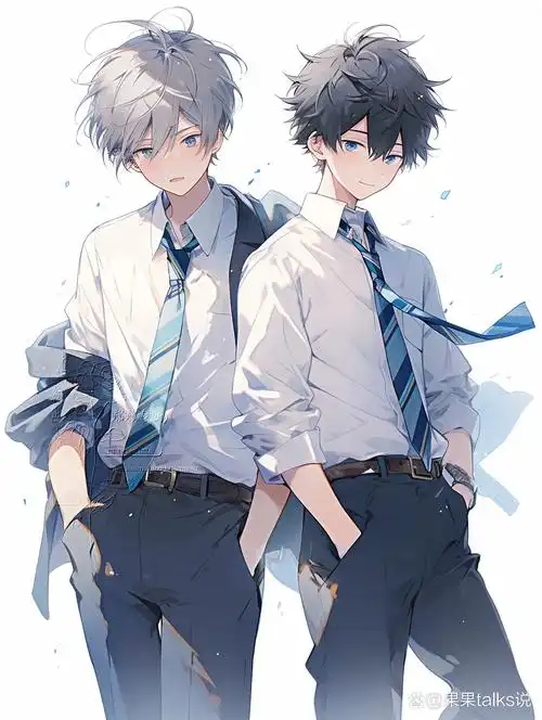 双男主,宝宝许愿的两个男生壁纸!