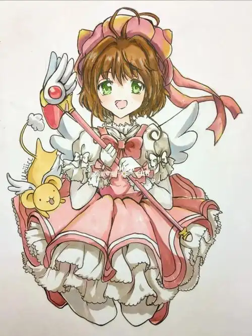 马克笔动漫人物临摹