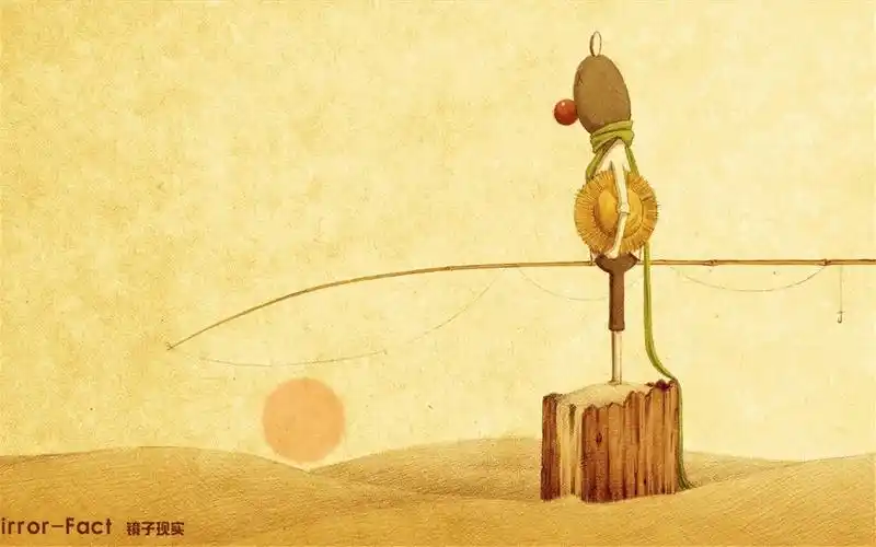 另类唯美治愈系极简创意设计手绘卡通桌面壁纸(1)