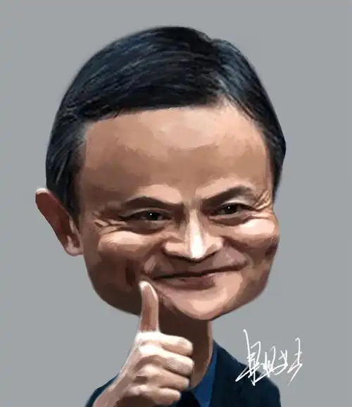 百涂斩---漫画《马云》作者:果酱女王-俞果