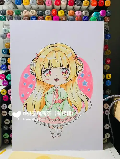 q版动漫  #动漫分享  #动漫手绘  #动漫  #动漫头像  #长发女生