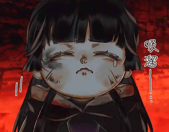 原创天官赐福漫画半月太萌了蛇雨降临花城的红伞出现了