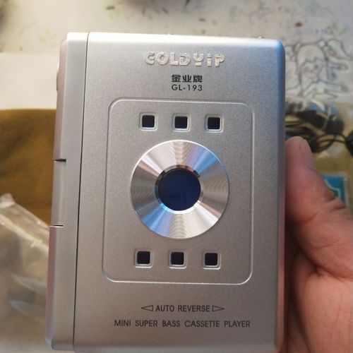 全新金业随身听播放器80后怀旧老式录音放音机便携卡带送试音磁带