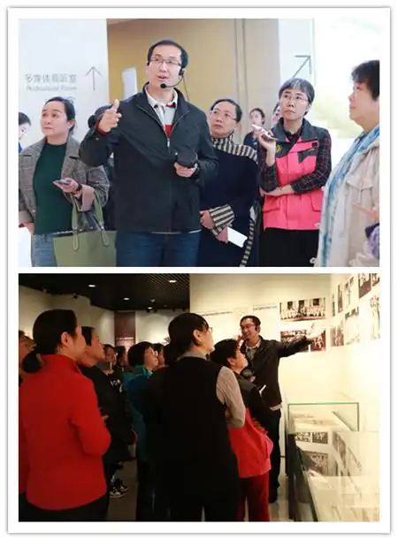 博物馆金牌讲解员对博物馆基本陈列精深细讲.