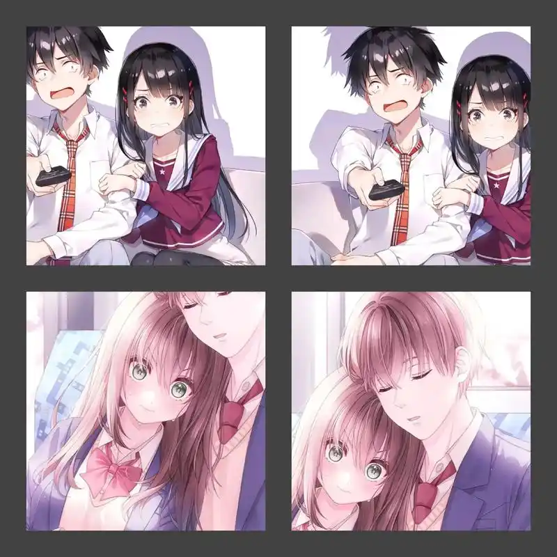 情侣头像 #动漫情头 - 抖音