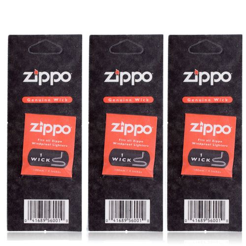 zippo芝宝zippo打火机 专用配件 棉芯3盒个性礼物 三包棉芯