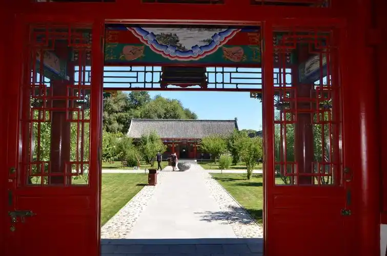 兴安盟科尔沁右翼中旗图什业图亲王府,原创摄影