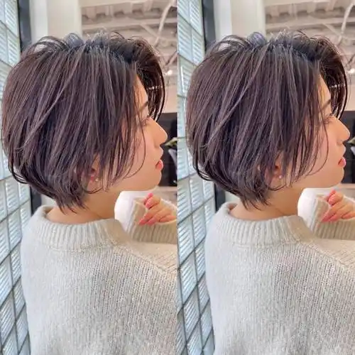 当下流行发型之美:短发带层次,蓬松且有线条感