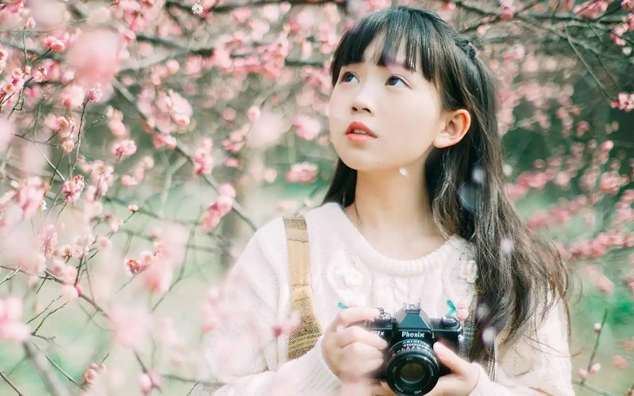 可爱萝莉日系风写真电脑高清壁纸下载_美女壁纸_壁纸下载_美桌网