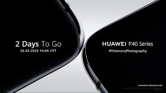 华为p40全球线上发布会2100点开启倒计时三天预热海报回顾