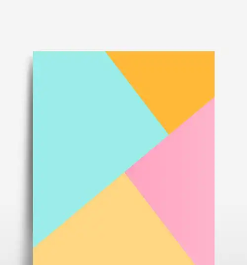 清新时尚拼接背景