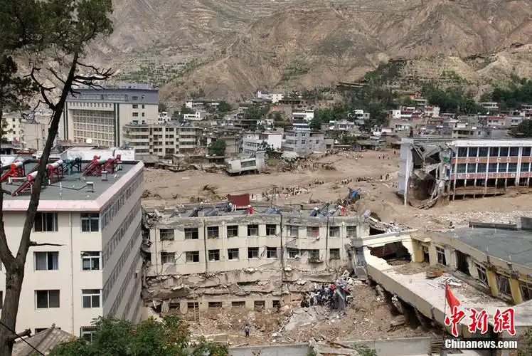 甘肃舟曲特大泥石流