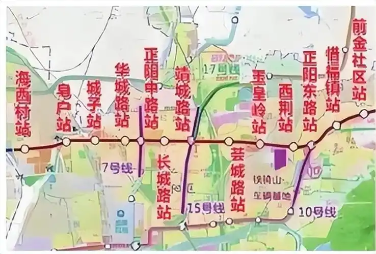 青岛地铁9号线一期线路示意图.