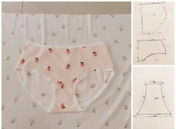 内裤裁剪图分享与修改建议