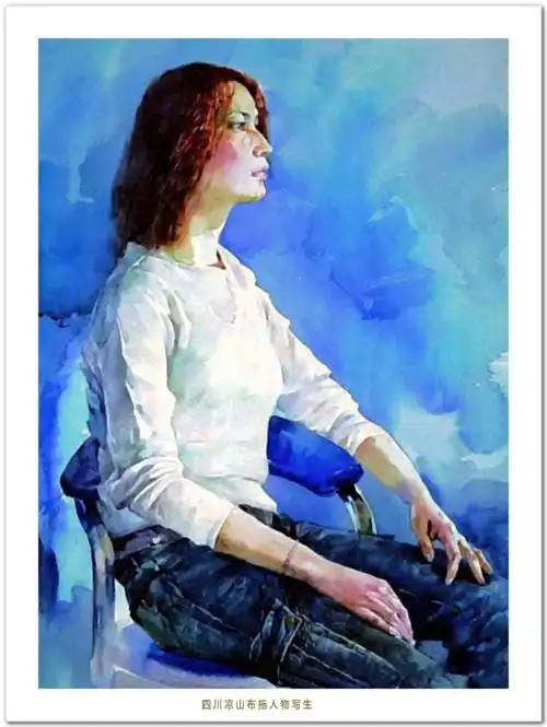 悠扬之美 -- 中国画家刘永健水彩人物画作品赏析