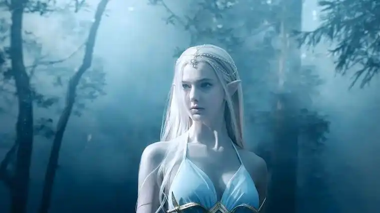 17岁精灵女孩美出天际让人分不清真假