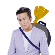 邓超搞笑招手帅气gif动图_动态图_表情包下载_soogif