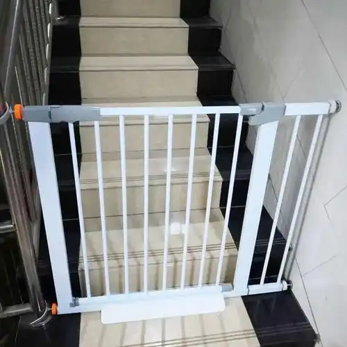 安全门栏儿童宠物狗狗围栏宝宝楼梯口防护栏栅栏杆家用隔离免打孔