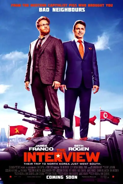 the interview (2014) actioncomedy dave skylark is king of the