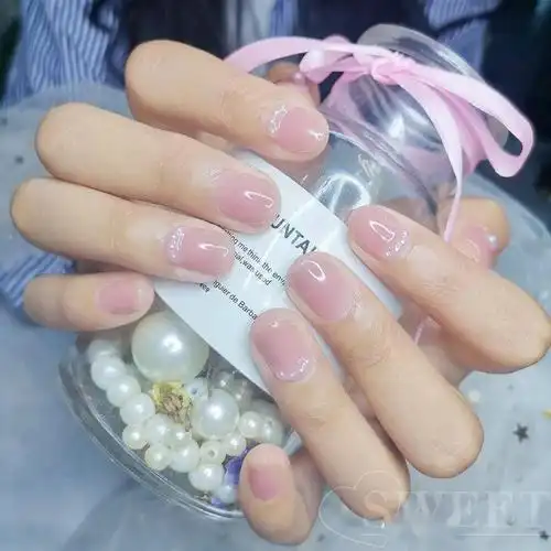 短指甲夏季新款~快来收图!_美甲