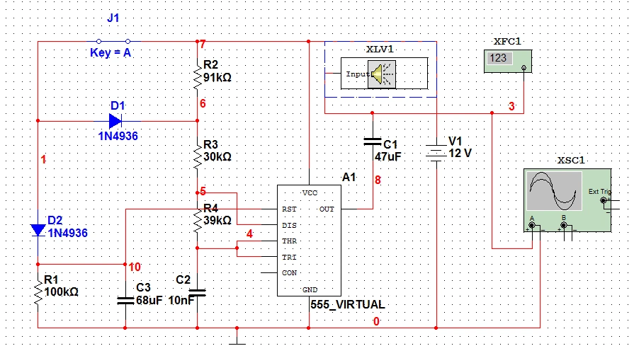 叮咚门铃 设计电子门铃 电子电路设计