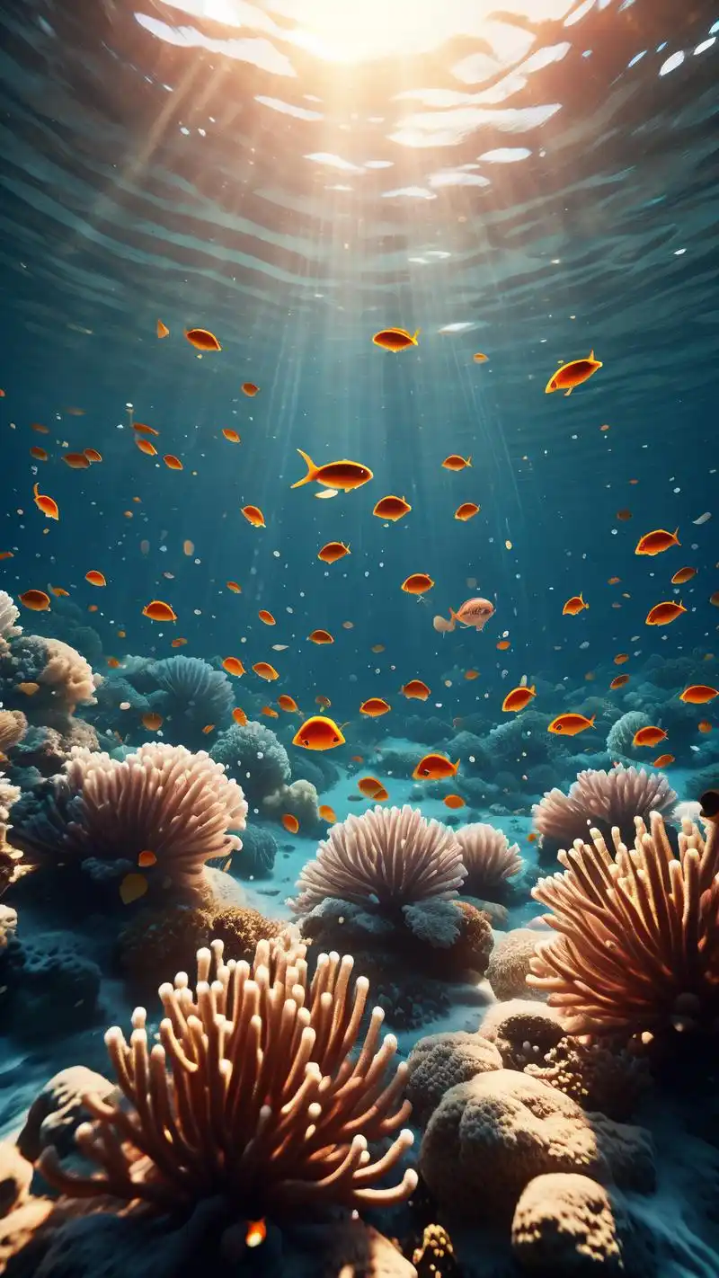 🐠海洋水族馆壁纸,美化你的手机📱