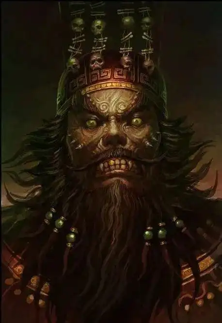 道教十殿阎王之折叠四殿仵官王五殿阎罗王