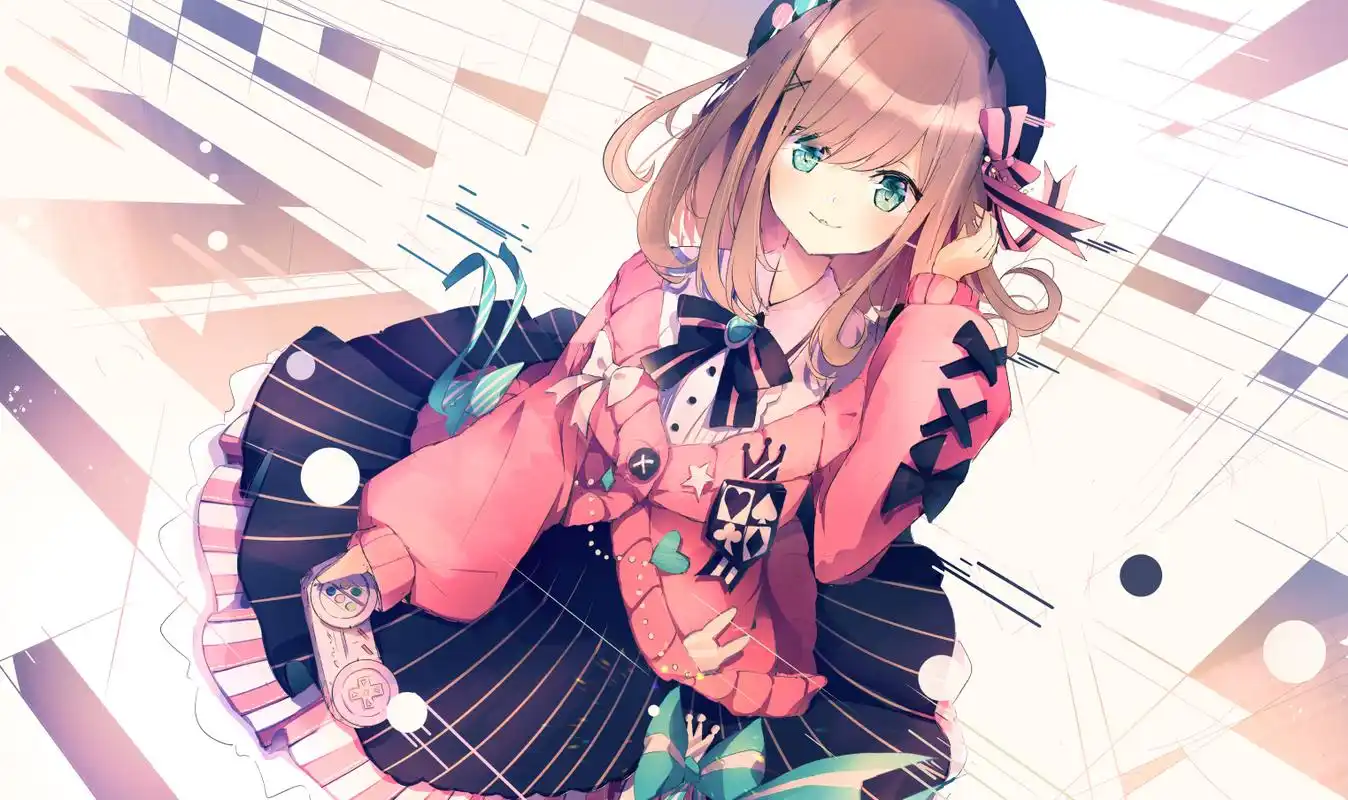 高清动漫图片16p:醉眼看人间,个个都温柔