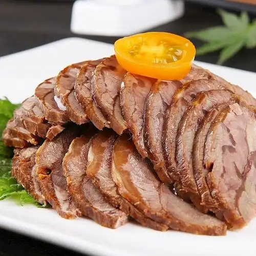 凉拌牛肉180g酒店饭店餐饮用特色半成品凉菜开袋即食素菜冷盘食材