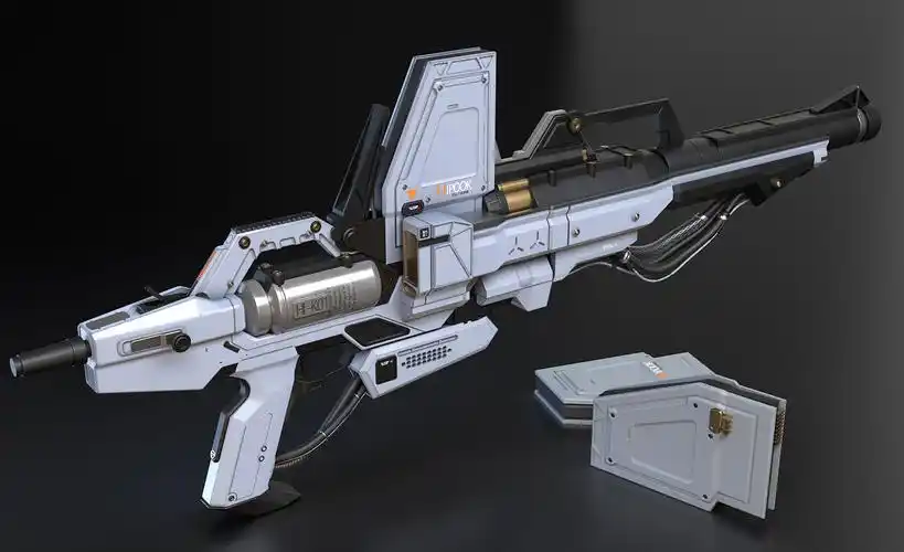 第七期 学员 熊 的科幻枪械设计作业