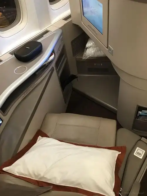 mu577 pvg-lax商务舱作业