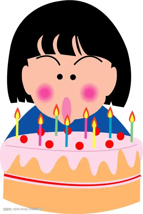 吃了长寿面,开始为朵儿点上生日蜡烛,爸爸要她许个愿望,孩子立马合掌