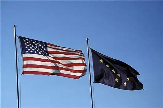 美国,阿拉斯加,旗帜,吹,微风