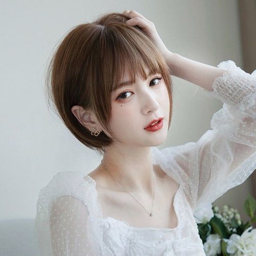 女短发甜美可爱波波头日系齐耳bobo头自然逼真圆脸女士假发套