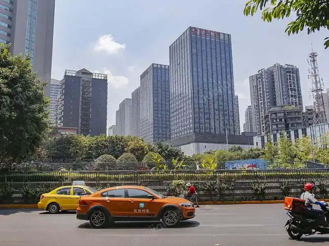 南岸区南坪万达广场写字楼小区实景图-1