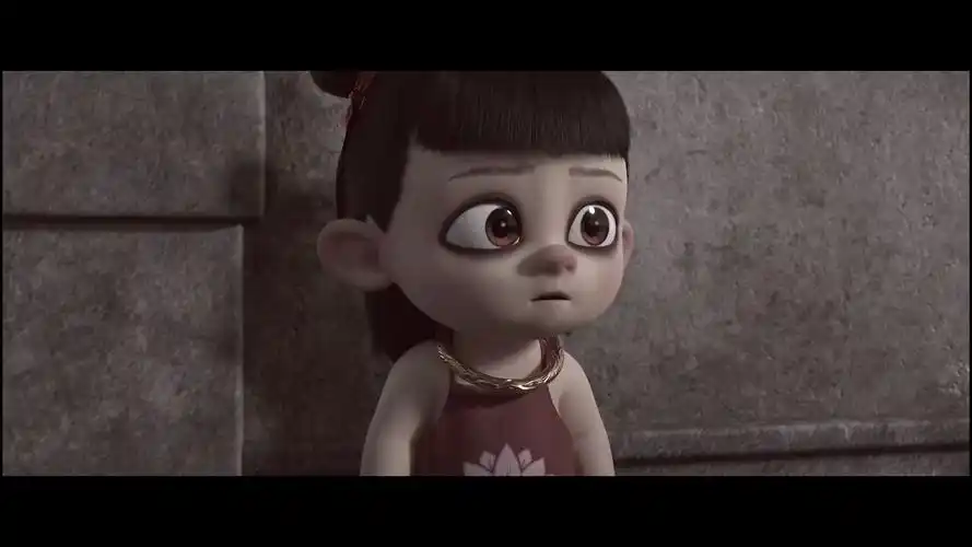 小哪吒,萌萌哒,无辜的小表情,q弹的小肚子,满满的细节.