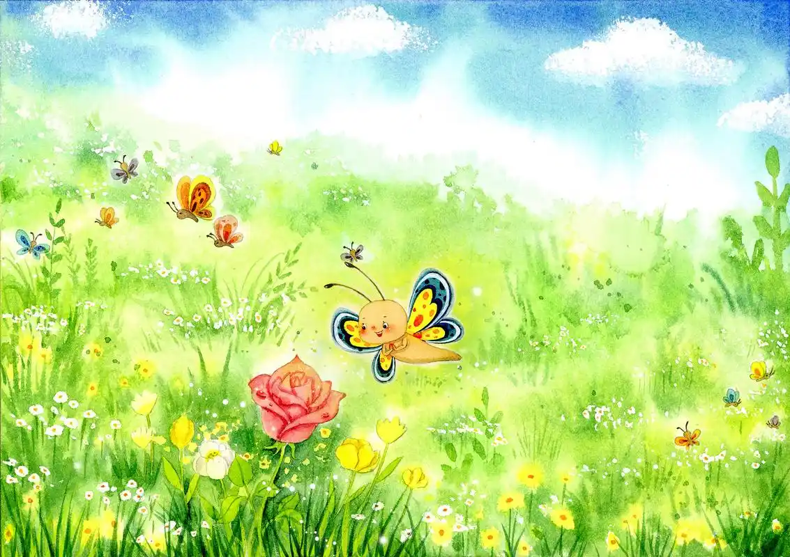 春天|插画|儿童插画|夏鱼sanny - 原创作品 - 站酷 (zcool)