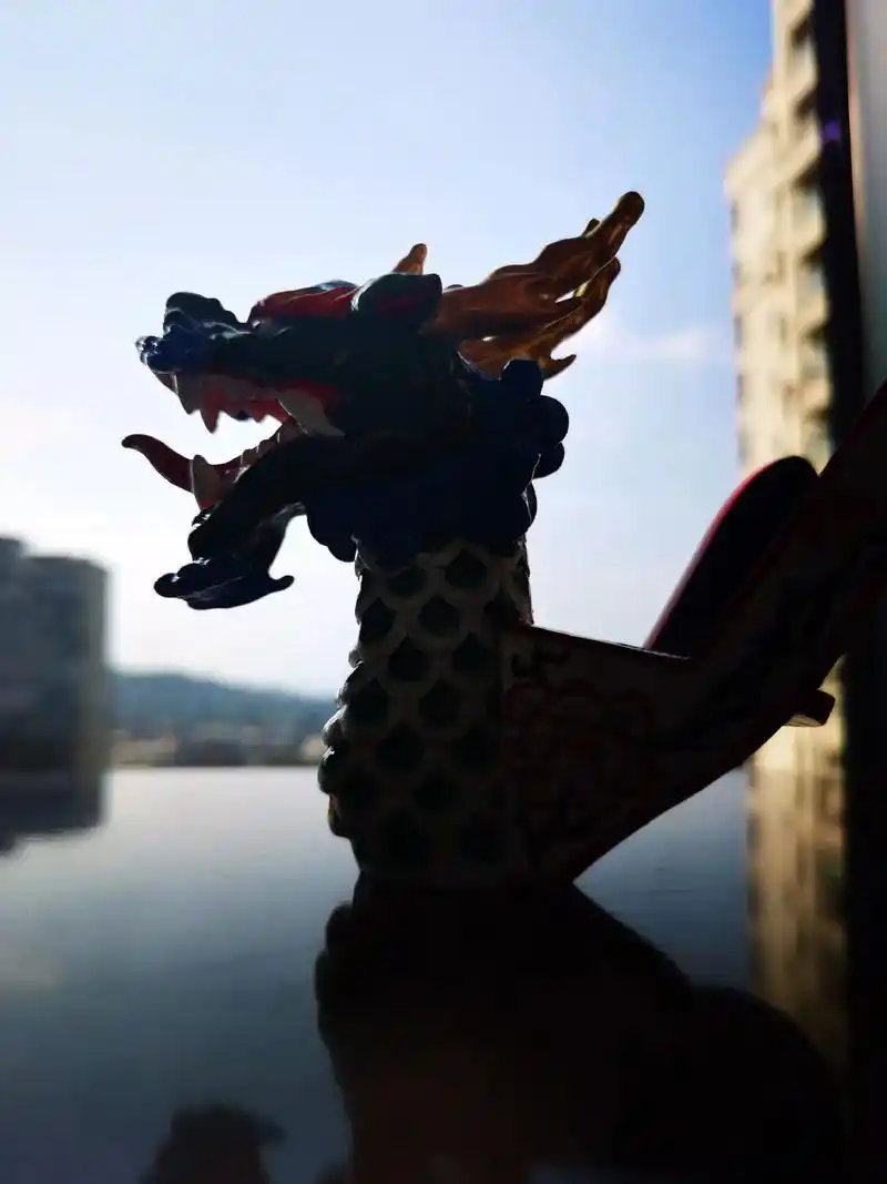 福州传统龙头模型 #传统文化 #手工制作 林森港龙,虽已小 - 抖音