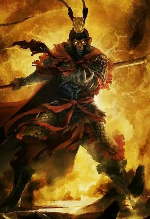 谁有这张图片的高清图,帮帮忙或者帮我找些猴哥入魔的图片也行谢谢